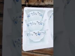 Набор салатников 6х11см 1х20см Stenson JLG075/S video 0