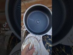 Сковорода Edenberg 22 см EB-13027 из нержавеющей стали video 0