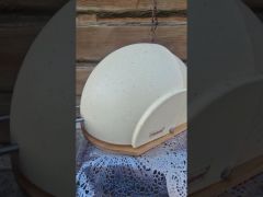 Хлебница Maestro 37*21*27см MR 1678 BR Бежевая video 0