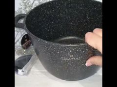 Кастрюля Казан Edenberg 10л алюминиевая EB-1172 video 0