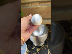 Металлическая Ступка с толкушкой 10.2X10X6.2 см Edenberg 561 video 0