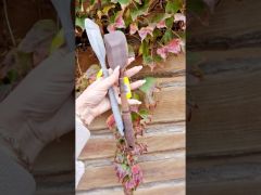 Силиконовая лопатка коричневая MR1153 video 0