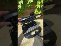 Вафельница для бельгийских вафель с мраморным Edenberg Eb-64406, 1000 Вт video 0