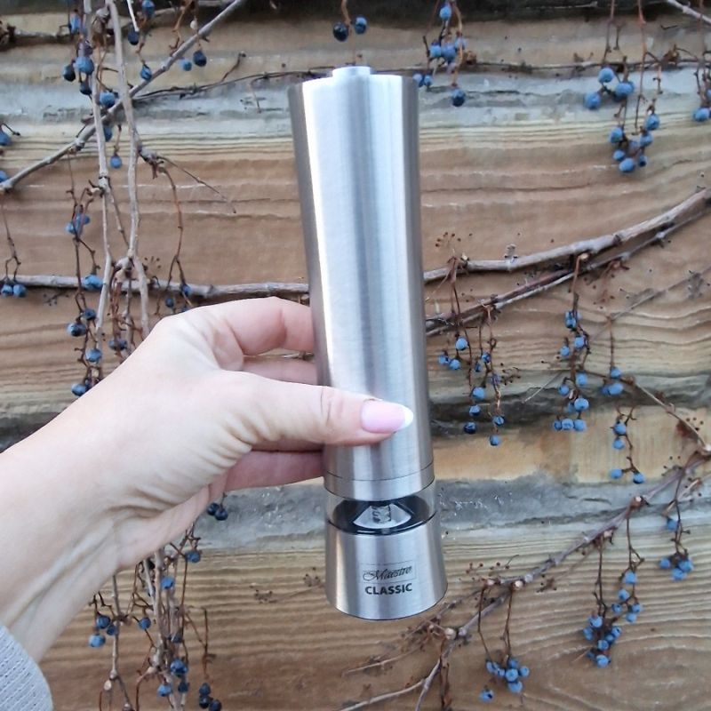 Электрический измельчитель Перцемолка для перца Maestro Steel MR-1722