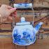 Чайник 2л с керамической ручкой BLUE HANDLE 10 L 