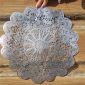 Подтарельник ажурный Хризантема, 38см, цвет - золото 444-118