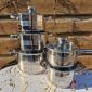 Набор нержавеющих кастрюль из 10 предметов Edenberg EB-3709
