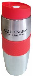 Термокружка Edenberg 380мл Красная-нерж EB-621