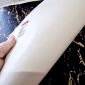 Подтарельник Круглый Бонади 38см Marble белый мрамор с золотом 444-026