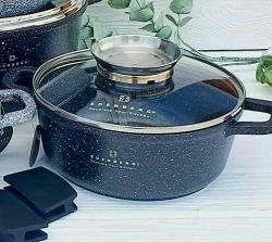 Кастрюля-казан Edenberg 3.3л EB-8117 круглая Черная