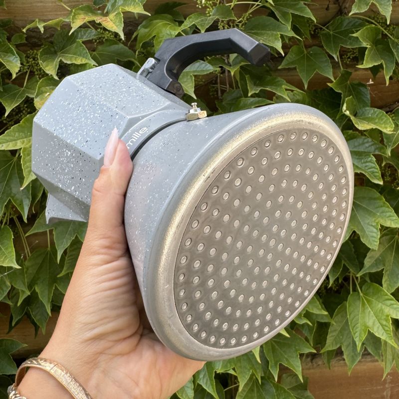 Кофеварка гейзерная Камилле Kamille Andel Grey 150мл на 3 чашки KM-2516GR