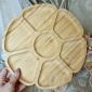 Менажница бамбук 30см 5 секций