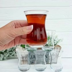 Стаканы для чая армуды с блюдцами 6шт 96308