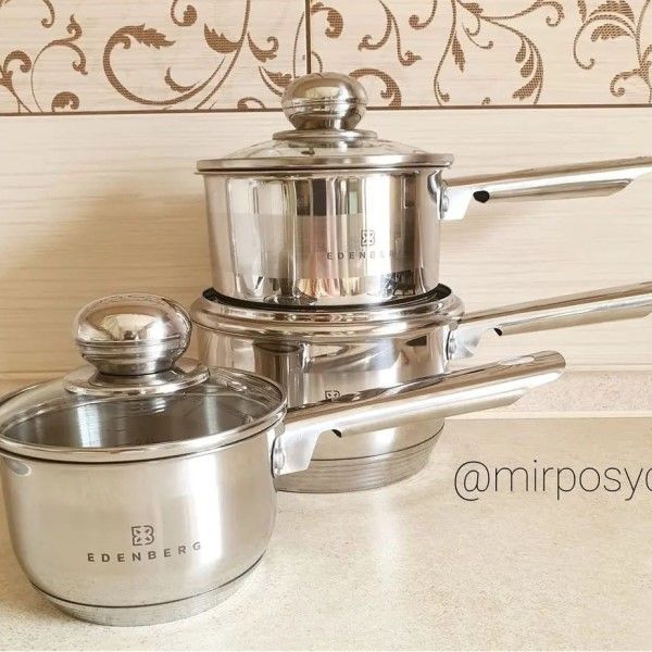 Ковш из нержавеющей стали 0.6 л Edenberg EB-3031