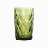 Набор стаканов из цветного стекла "изумруд" 350мл 6шт Helios 6441